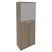 Шкаф высокий широкий Style Л.СТ-1.7 778x410x1980 (Вяз Благородный)