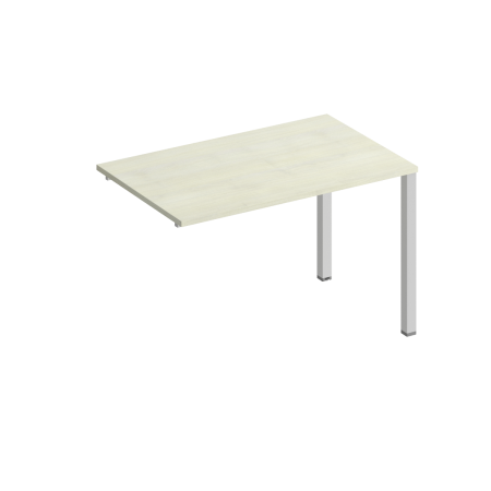 Секция стола рабочей станции на металлокаркасе КФ Комфорт КФ К.1133-1 1600x750x750 (Дуб шамони светлыйСерый)