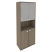 Шкаф высокий широкий Style Л.СТ-1.4 778x410x1980 (Вяз Благородный)