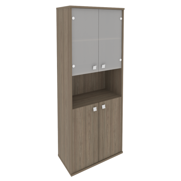 Шкаф высокий широкий Style Л.СТ-1.4 778x410x1980 (Вяз Благородный)