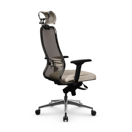 Кресло для руководителя Метта Samurai SL-3.041 MPES (Темно-бежевый | Светло-бежевый)