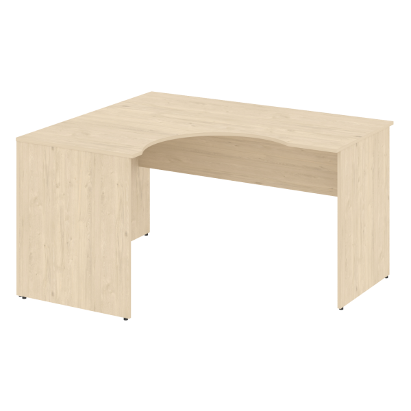 Стол криволинейный, левый Nova S В.СА–3 Л 1400x1200x750 (Бук Артизан)