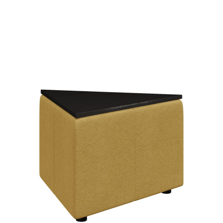 Диван Оригами. Стол треугольный. (Стол треугольный bravo_a_yellow)