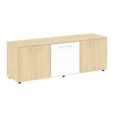 Тумба модульная белая дверь LT.TS 3.4 1650x450x580 (Акация Лорка)