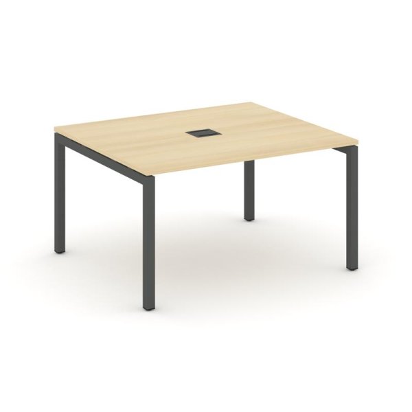 Стол переговорный SN-5P.SPRG-032 (1180х1180х750) (Акация Лорка/Металл Антрацит)