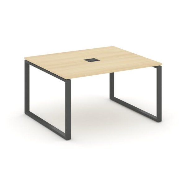 Стол переговорный SN-6O.SPRG-032 (1180х1180х750) (Акация Лорка/Металл Антрацит)