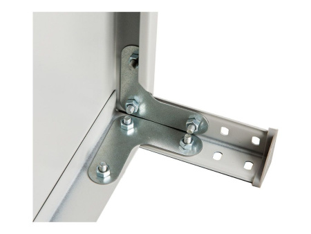 Медицинский стеллаж СТМ MS 200KD/100х50/4 (Серый)