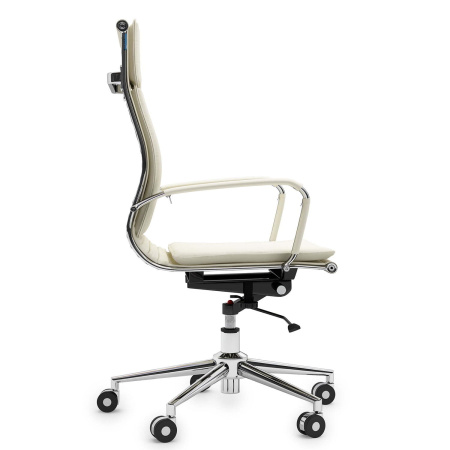 AL 771 Кресло офисное, экокожа (Айвори)