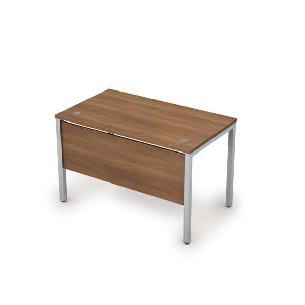 6МД.008 Стол рабочий (1200x700x750) (Шамони темный/Алюминий матовый)