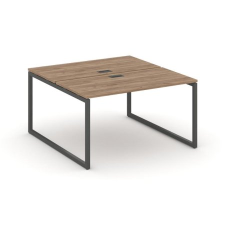Рабочая станция 2-х сторонняя SN-4O.DRS-001 (980х1232х750) (Дуб Табак/Металл Антрацит)