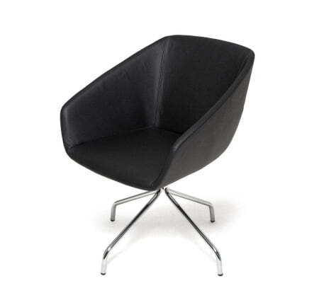 ALMA Кресло для посетителей металл (Черный)