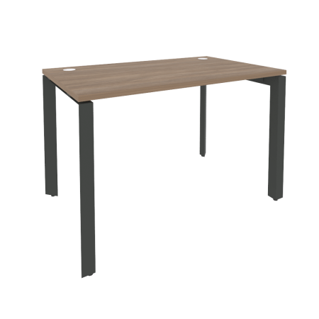Стол рабочий на П-образном м/к Onix O.MP-SP-2.7 1180x720x750 (Дуб Аризона/Черный металл)