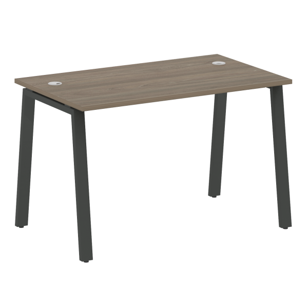 Стол письменный Metal System Style БА.СП-2 1200x720x750 (Вяз/Антрацит металл)