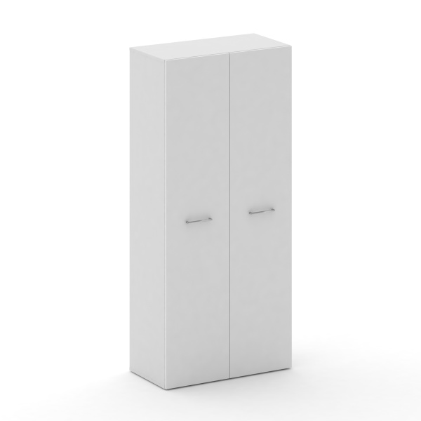 Шкаф широкий высокий Cross CRU.ST-102 (896x460x2000) (Белый Бриллиант UM)