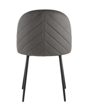 Стул Фолио велюр тёмно-серый (Стул Фолио темно-серый)