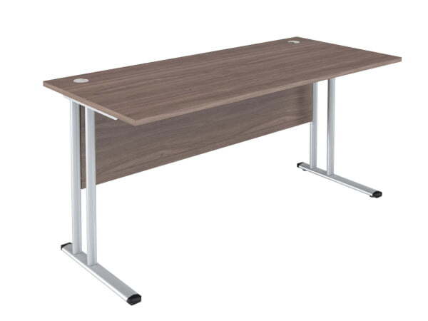 Стол на металлокаркасе Имаго СП-4М 1600x720x755 (Ясень Шимо)