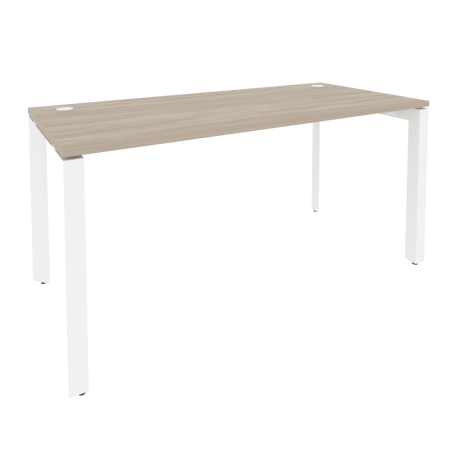 Стол рабочий на П-образном м/к Onix O.MP-SP-4.7 1580x720x750 (Дуб Аттик/Белый Металл)