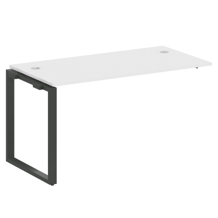 Проходной наборный элемент рабочей станции Metal System Style БО.ПРС-СП-1.3 1400x720x750 (Белый/Антрацит металл)