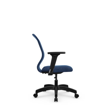 Кресло для руководителя Метта SU-Mr-4(Vivaldi)/подл.200/осн.005 (Светло-синий)