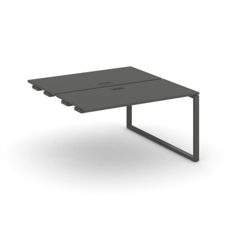 Стол-приставка к опорным элементам SN-6O.DPRS-014 (1580х1432х750) (Антрацит/Металл Антрацит)
