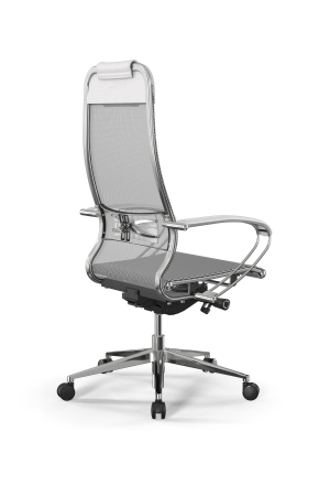 Кресло для руководителя Метта Samurai L1-1K - TS /Uc00/Nc00/K2cL(M26.B32.G25.W03) (Белый)