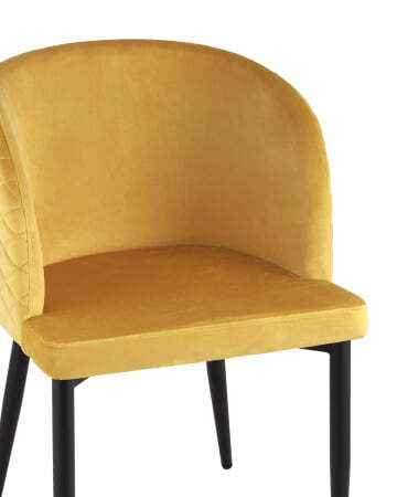 Стул Оскар велюр оранжевый (Стул Оскар оранжевый)