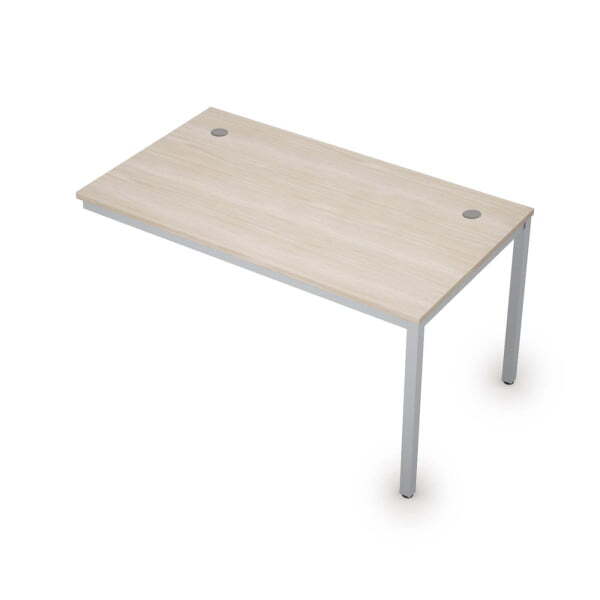 6МБК.189 Линейные бенч-системы, конечный модуль (1400x800x750) (Шамони светлый/Алюминий матовый)