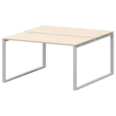 Бенч двойной на 2 рабочих места Арго-М АМБ.О-005.60 1800x1236x760 (Бук/Белый)