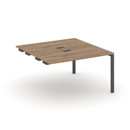 Стол-приставка к опорным элементам SN-6P.DPRS-024 (1580х1632х750) (Дуб Табак/Металл Антрацит)