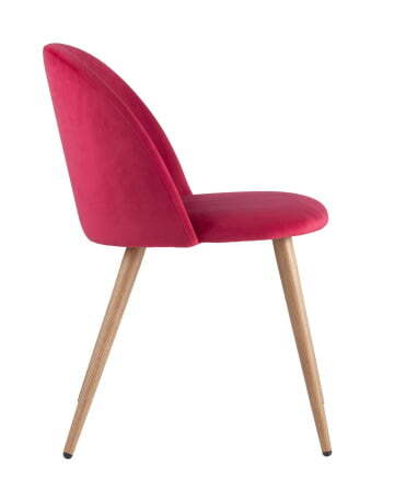 Стул Лион велюр красный (Стул Лион красный)