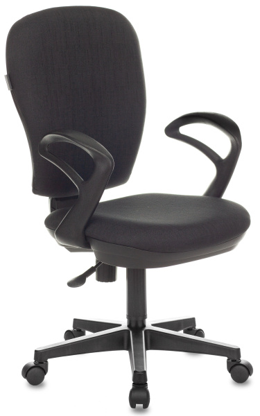 Кресло CH-513AXN черный крестов. пластик (Черный)