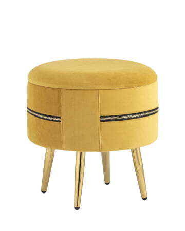 Пуф Тильда велюр охра (Пуф Тильда охра)