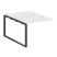 Проходной наборный элемент рабочей станции Metal System Style БО.ПРС-СП-2.1 1000x1475x750 (Дуб Наварра/Серый металл)