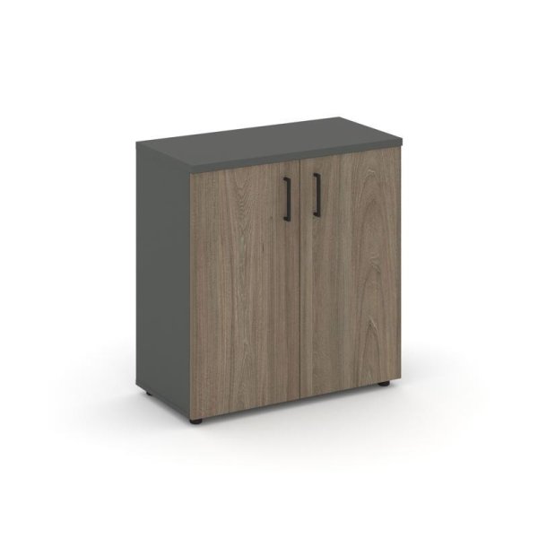 Шкаф низкий широкий SN.STS-301 (796х400х833) (Антрацит/Вяз Благородный)