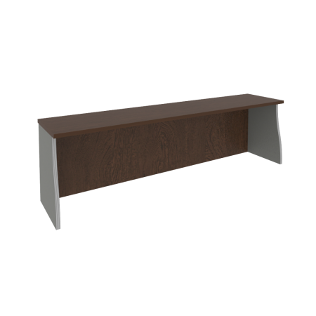 Надставка на стол Riva А.НС-3 1400x300x400 (Венге-Металлик)
