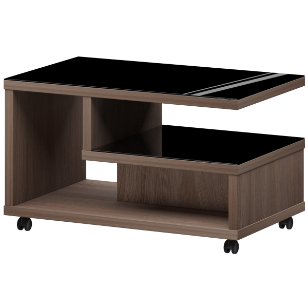 Стол журнальный Акцент КТ-10.38 880x538x530 (Темный шимо)