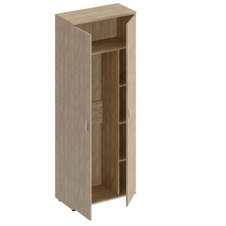 Шкаф для одежды с дополнением Комфорт К 531 800x380x2000 (Дуб шамони темный)