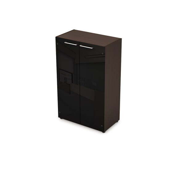 4Ш.017.4 Шкаф средний средний без замка (798x430x1277) (Венге)