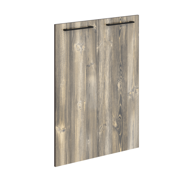 Коплект дверей средних Morris MMD 42-2 Дуб Базель 844x1132x18 (Дуб Базель/Венге Магия)