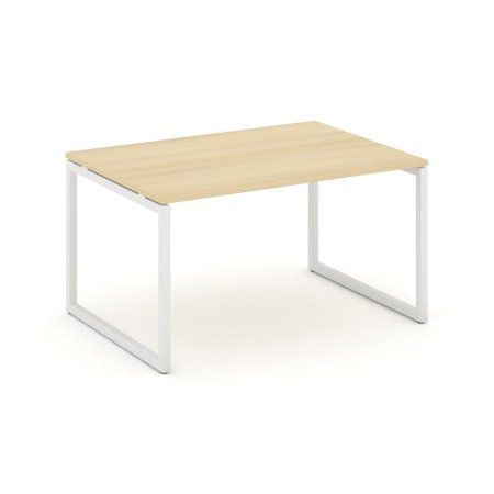 Стол переговорный SN-4O.SPRG-003.3 (1380х980х750) (Акация Лорка/Металл Белый)