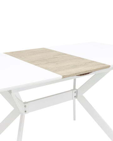 Стол обеденный Орландо раскладной 120-160*80 белый (Стол обеденный Орландо белый)