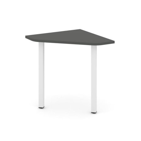 Угловой элемент стола SN-5.USP-011 (700х700х750) (Антрацит/Металл Белый)