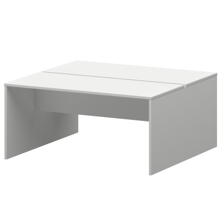 Бенч двойной Смарт СМСР25-2.16.73 1600x1496x750 (Белый)