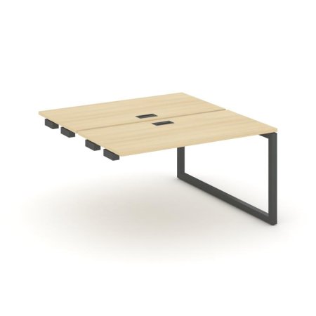 Стол-приставка к опорным элементам SN-5O.DPRS-023 (1380х1632х750) (Акация Лорка/Металл Антрацит)