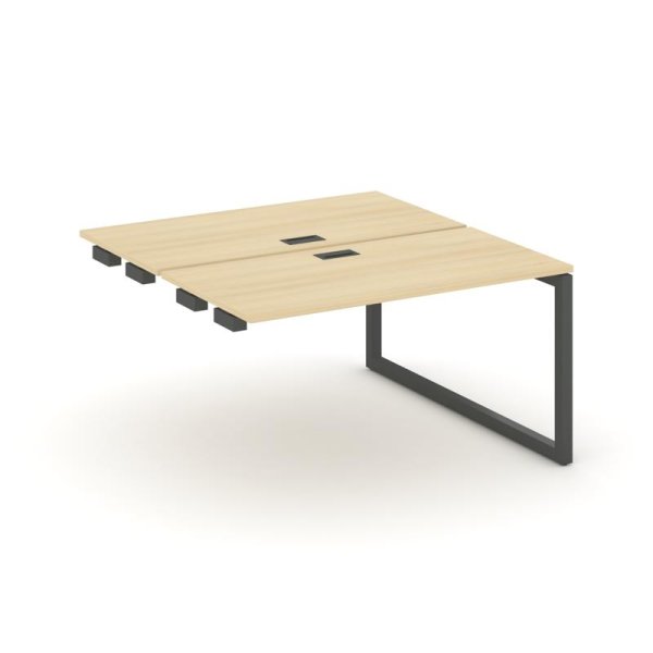 Стол-приставка к опорным элементам SN-5O.DPRS-013 (1380х1432х750) (Акация Лорка/Металл Антрацит)