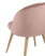 Стул Лион Страйпс велюр розовый (Стул Лион розовый)