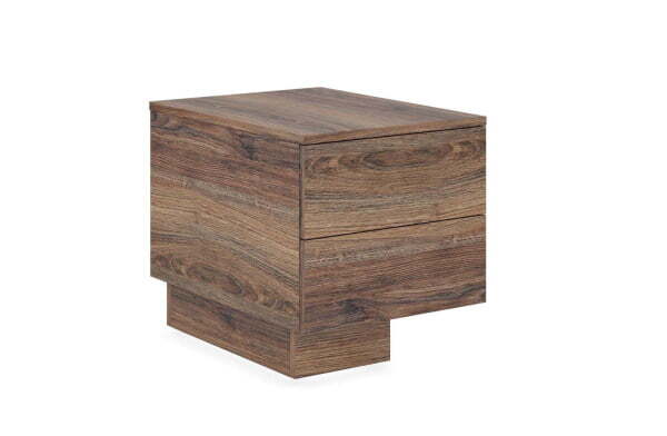 Тумба опорная 2 ящика/ правая Era JR201DX 452x600x480 (Грецкий орех)