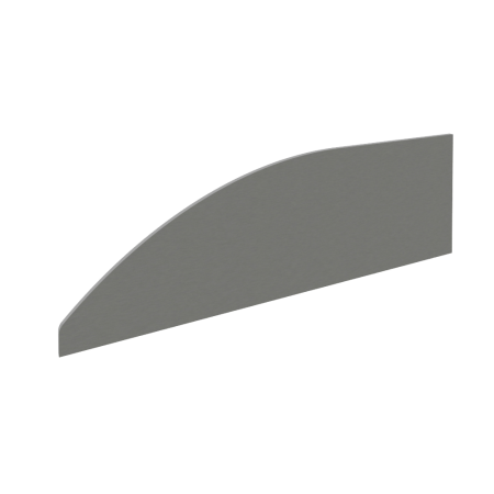 Экран Riva А.ЭКР-3.1 1400x450x18 (Венге-Металлик)