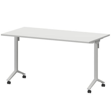 Стол мобильный складной Моби МБ22-140.70 1400x700x750 (Белый/Белый)