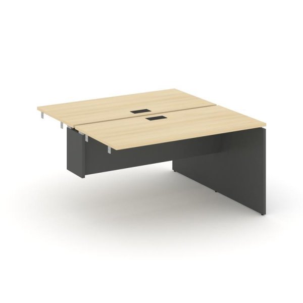 Стол-приставка к опорным элементам SN-D.DPRS-004 (1580х1232х750) (Акация Лорка/Антрацит)